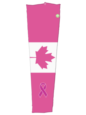 Shop Pink Canadian Flag with Ribbon