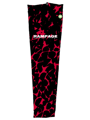 Rampage in red and black